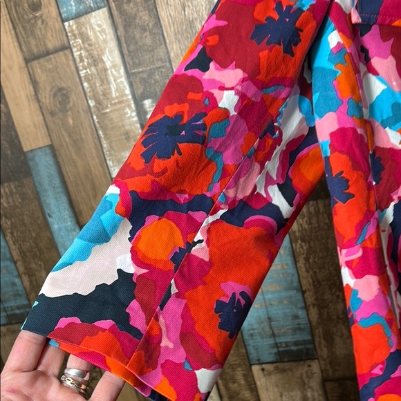 Rafaella Large Floral Multicolor Jacket - Picture 7 of 14